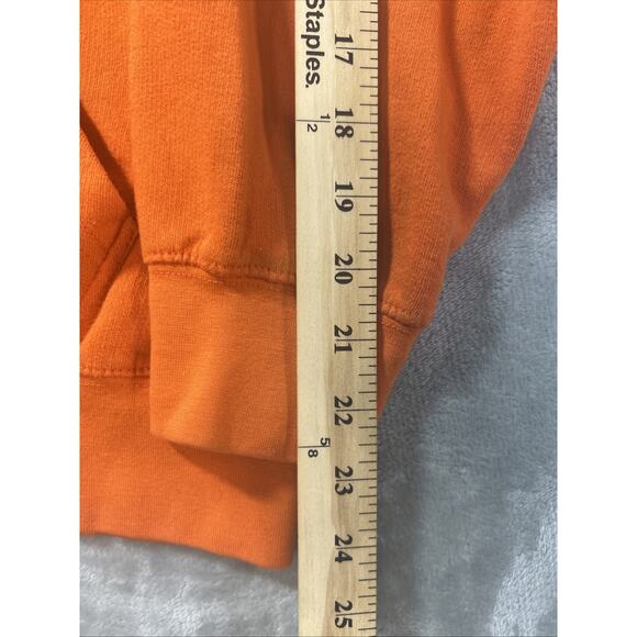 Duck Commander Orange Camo Lined Pullover Hoodie With Replacement String - Picture 12 of 13